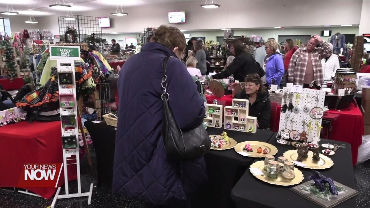Thousands did some holiday shopping at the Christmas at Apollo Craft Show
